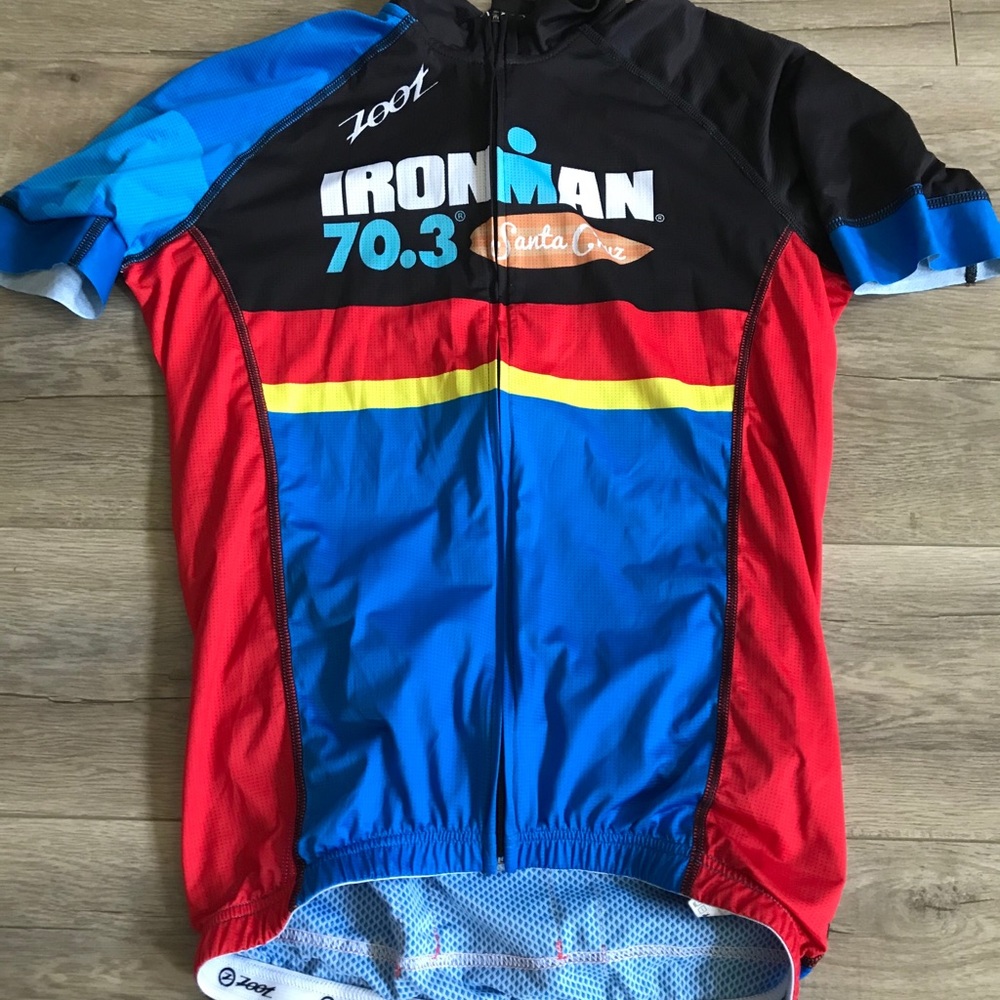 Men’s zoot half Ironman cycling jersey